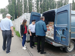 В Коминтерновском районе борются с несанкционированной торговлей