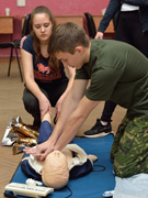 Специалисты Управления по делам ГО ЧС г. Воронежа приняли активное участие в проведении олимпиады школьников по ОБЖ