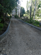 В Железнодорожном районе продолжается ремонт дворов