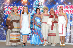 Показ моделей студии "Театр моды" Дома культуры "Краснолесье" прошел в Москве