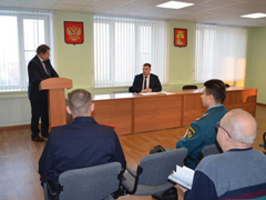 В управе Левобережного района обсудили вопросы безопасности при подготовке и проведении Новогодних праздников