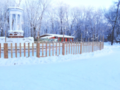 В Воронеже продолжается работа по залитию катков