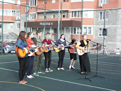 Накануне Дня города в Воронеже проводятся праздники дворов, улиц, микрорайонов