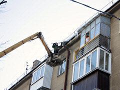 Осторожно - сосульки!