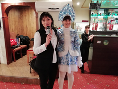 В районах города проходят новогодние мероприятия