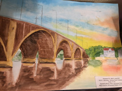 В Советском районе завершился конкурс рисунков «Воронеж – колыбель морского флота»