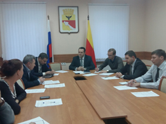 В управлении по работе с административными органами и структурами гражданского общества состоялось заседание штаба народных дружин