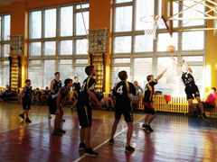 В Советском районе проходят соревнования по баскетболу В Советском районе проходят соревнования по баскетболу