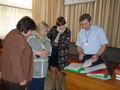 В Левобережном районе прошли занятия развертыванию пункта СЭП на базе МБОУ СОШ № 97