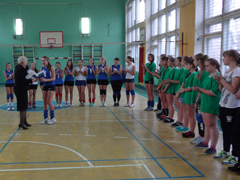 В Железнодорожном районе определили сильнейших волейболисток