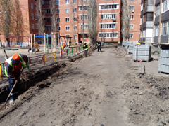 В Левобережном районе на особом контроле реализация муниципального проекта благоустройства общественных зон с участием жителей в рамках проекта «Формирование современной городской среды»