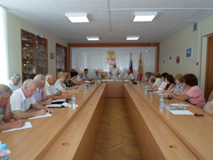 В Центральном районе прошло заседание второго пленума Совета ветеранов войны, труда, Вооруженных сил и правоохранительных органов