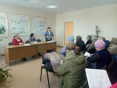 В Левобережном районе прошло совещание с председателями комитетов территориального общественного самоуправления