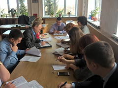 В управе Левобережного района состоялось заседание организационного комитета по подготовке к празднованию Дня Победы