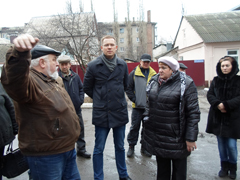 Руководитель управы Центрального района провел выездное заседание