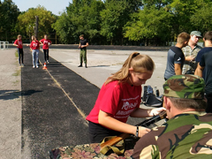 В Коминтерновском районе почтили память сотрудников спецподразделений, погибших при исполнении служебного долга