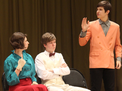 Состоялся городской фестиваль молодежных театров эстрадных миниатюр