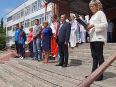 В общеобразовательной школе №84 прошел «Урок с чемпионом»