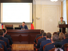 В администрации Воронежа прошло очередное планерное совещание