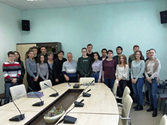 В Воронежском государственном промышленно-гуманитарном колледже прошла презентация книги Василия Пескова