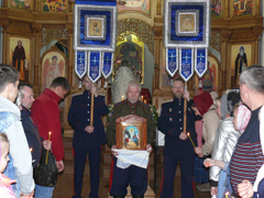 Представители Союза Казаков-Воинов России и Зарубежья Воронежского округа приняли участие в праздничном Пасхальном Богослужении Представители Союза Казаков-Воинов России и Зарубежья Воронежского округа приняли участие в праздничном Пасхальном Богослужении