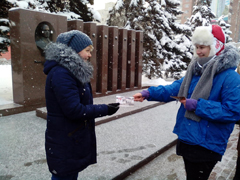 В Коминтерновском районе завершилась акция «75 мирных лет»