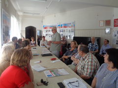 В Левобережном районе прошел Пленум Совета ветеранов Левобережного района