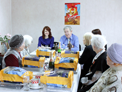 В Ленинском районе чествовали воронежцев, переживших блокаду Ленинграда