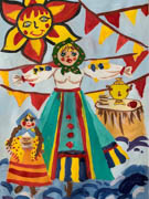 В Железнодорожном районе проходят онлайн-мероприятия, посвященные Масленице