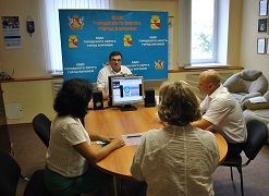 В Воронеже впервые в режиме видеоконференцсвязи прошли учебно-методические сборы с учителями ОБЖ 