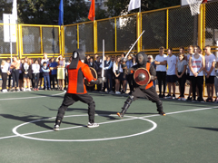 В Ленинском районе успешно развивается дворовая спортивная инфраструктура