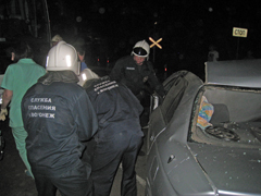 Спасатели приняли участие в ликвидации последствий ДТП