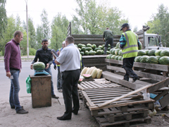 В Ленинском районе ликвидируют незаконную торговлю