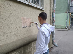 В районах города продолжаются работы по благоустройству