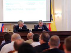 Александр Гусев провел очередное планерное совещание