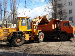 В Воронеже состоялись районные субботники