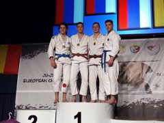 Воспитанник воронежской детско-юношеской спортивной школы № 22 - призер первенства Европы по  джиу-джитсу 