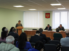 В управе Левобережного района проведен семинар-совещание по вопросу укрепления действующих и создания новых профсоюзных организаций