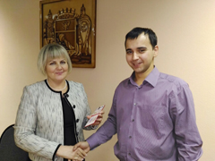 В Коминтерновском районе вручили удостоверения дружинникам