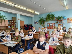 В Советском районе проходят уроки мужества, посвященные Дню защитника Отечества