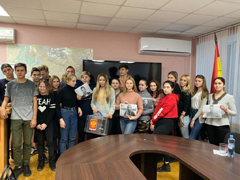 В Клубе молодого избирателя Советского района состоялась деловая игра по избирательному праву «Мой выбор» В Клубе молодого избирателя Советского района состоялась деловая игра по избирательному праву «Мой выбор»