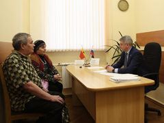 На приеме у главы Воронежа решались вопросы переселения из ветхого и аварийного жилья