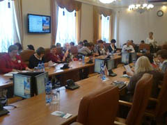 В гостях у коллег…