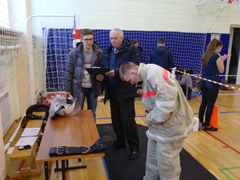 Специалисты Управления по делам ГО ЧС г. Воронежа приняли активное участие в проведении регионального этапа олимпиады школьников по ОБЖ