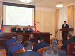 Глава города провёл очередное еженедельное совещание