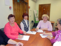 Пенсионеры Ленинского района приступили к дискуссии