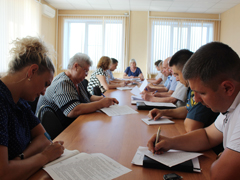 В управе Левобережного района прошло заседание антитеррористической комиссии В управе Левобережного района прошло заседание антитеррористической комиссии