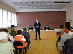 Руководитель управы Центрального района провел совещание с председателями ТОС 