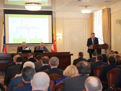 Александр Гусев провёл планёрное совещание