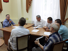 Руководитель управы Ленинского района провел прием граждан